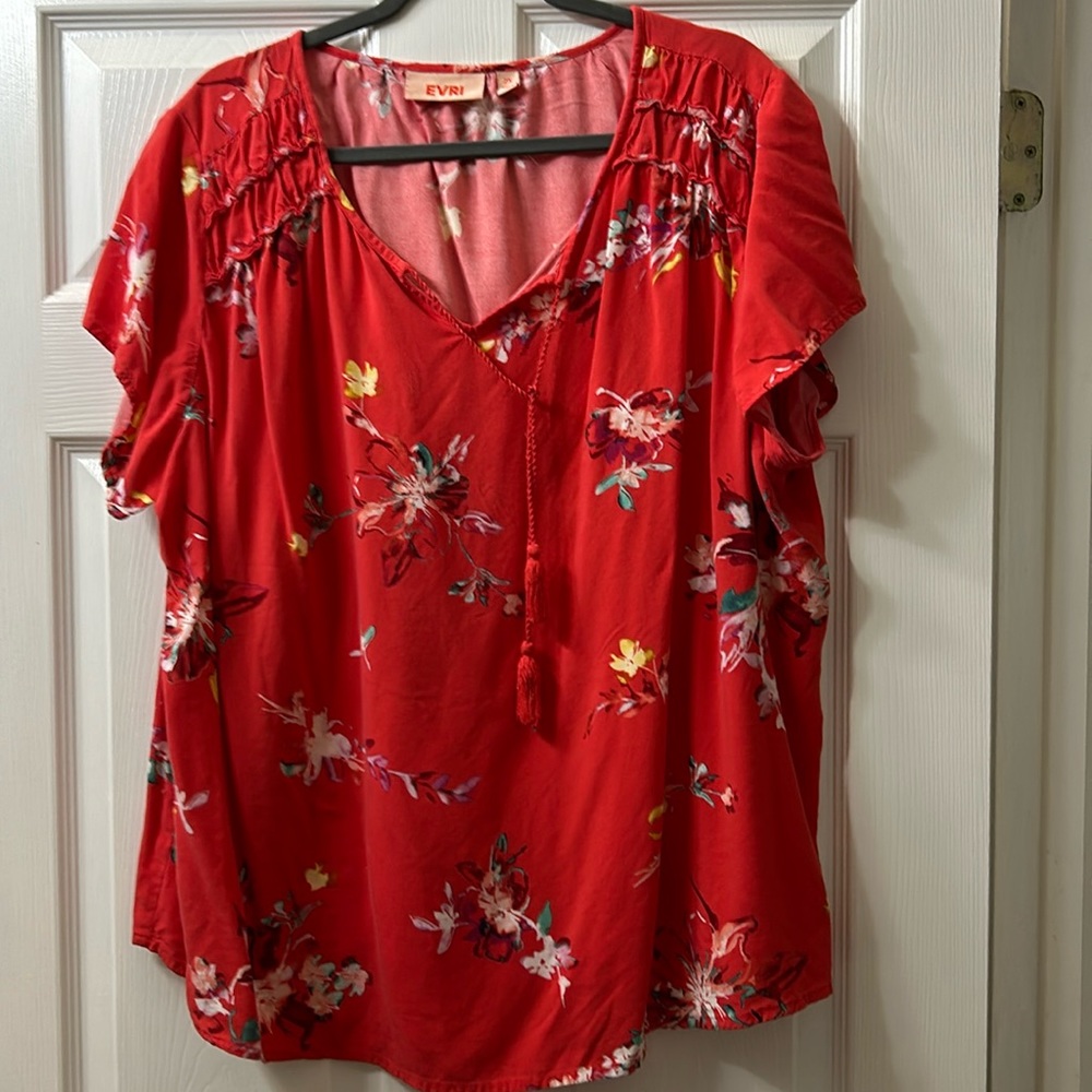 Floral print shirt